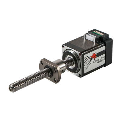 Jkongmotor NEMA 8/11/14/17/23/24/34 T5/T8/T10 Trapezoidal Thread Screw Linear Stepper Motor ile Kurşun Vurucu Adım Motoru