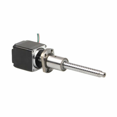 Jkongmotor NEMA 8/11/14/17/23/24/34 T5/T8/T10 Trapezoidal Thread Screw Linear Stepper Motor ile Kurşun Vurucu Adım Motoru