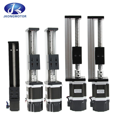 Jkongmotor NEMA 8/11/14/17/23/24/34 T5/T8/T10 Trapezoidal Thread Screw Linear Stepper Motor ile Kurşun Vurucu Adım Motoru