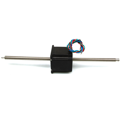 Jkongmotor NEMA 8/11/14/17/23/24/34 T5/T8/T10 Trapezoidal Thread Screw Linear Stepper Motor ile Kurşun Vurucu Adım Motoru