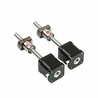 Jkongmotor 12V 24V NEMA 8 11 17 23 24 34 42 52 Mini Mikro Top Düğme Doğrusal Düğmeli Kapalı Döngülü Stepper Motor Frenli