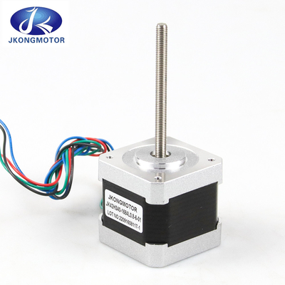 Jkongmotor 12V 24V NEMA 8 11 17 23 24 34 42 52 Mini Mikro Top Düğme Doğrusal Düğmeli Kapalı Döngülü Stepper Motor Frenli