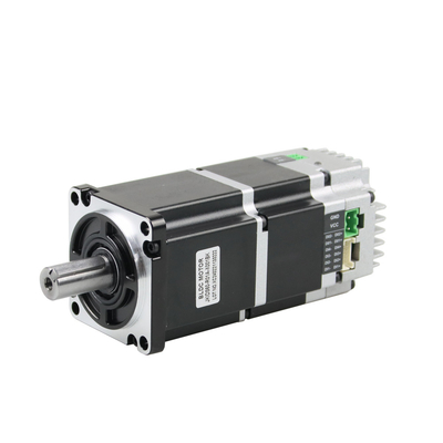 Jkongmotor Entegre DC Servo Motoru 24 36V 0.45nm 3000rpm 57X57mm 140W DC Servo Motorları Tekstil için RS485 Canopen ile