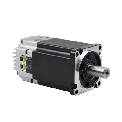 Jkongmotor Entegre DC Servo Motoru 24 36V 0.45nm 3000rpm 57X57mm 140W DC Servo Motorları Tekstil için RS485 Canopen ile