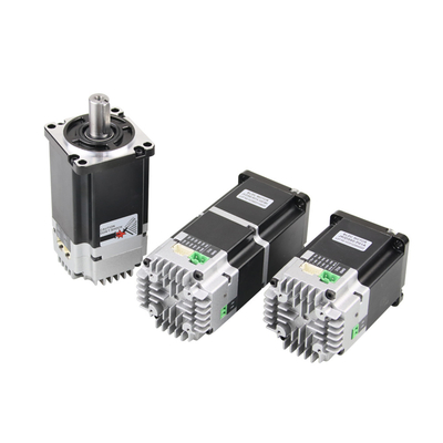 Jkongmotor Entegre DC Servo Motoru 24 36V 0.45nm 3000rpm 57X57mm 140W DC Servo Motorları Tekstil için RS485 Canopen ile