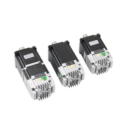 Jkongmotor Entegre DC Servo Motoru 24 36V 0.45nm 3000rpm 57X57mm 140W DC Servo Motorları Tekstil için RS485 Canopen ile