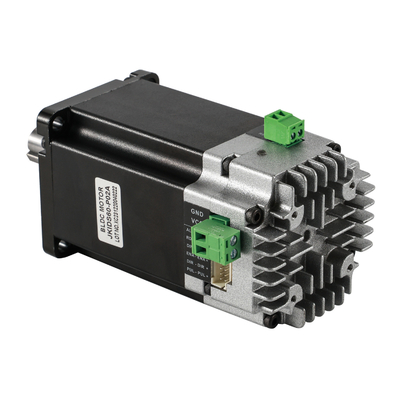 Jkongmotor 48VDC 1.27nm 400W RS485 Canopen DC Sürücü ile birlikte fren veya dişli kutusu ile birlikte entegre servo motor