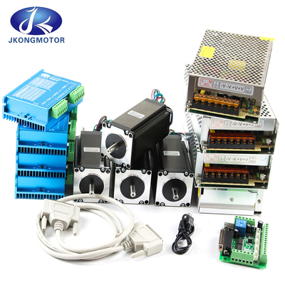 Jkongmotor 57bygh Elektrikli Adımlı Motor CNC Hibrit Geared Stepper Motor Planetary Gearbox / Fren / Kodlayıcı ile