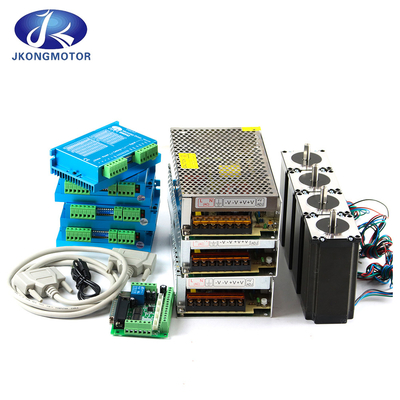 Jkongmotor Elektrik 1.2 Derece NEMA 8/17/23/32 3 Fazlı IP65 Su geçirmez Bipolar Adımcı Dönüştürme Motor
