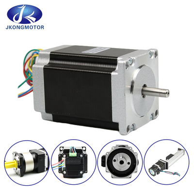 Jkongmotor Yüksek Döner NEMA 17/23/34 Tip 86bygh 450A/450b/450c CNC Router Makinesi için Kapalı Halkalı Adımcı Motor