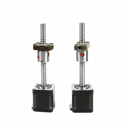 Jkongmotor Lineer stepper motor Nema 11 17 23 34 Lineer elektrikli motor dayanıklı top vida şaftı küçük lineer motor