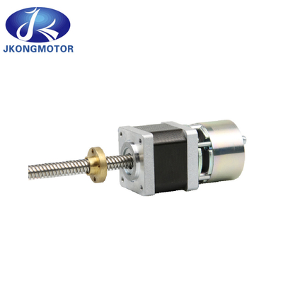 Jkongmotor Lineer stepper motor Nema 11 17 23 34 Lineer elektrikli motor dayanıklı top vida şaftı küçük lineer motor