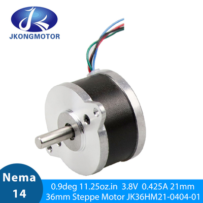 Sıcak satış otomatik makineler için 0.9 derece 36mm adımlı motor JK36HM21-0404-01