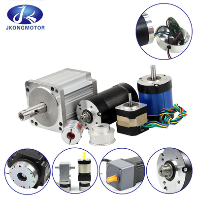 Jkongmotor 12v 24v 36v 48v 72v 110v 310v Özel OEM ODM Bldc Motor Nema 17 23 34 Brushless DC Motor Üreticileri
