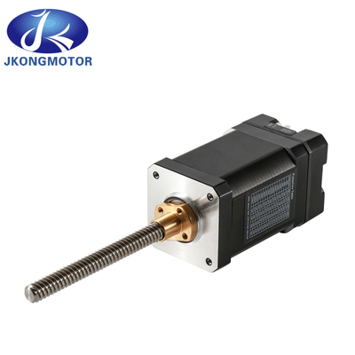 Jkongmotor Çin Fabrikası Nema8 11 14 16 17 23 24 34 3D yazıcı için kurşun vida ile doğrusal adımlı motor
