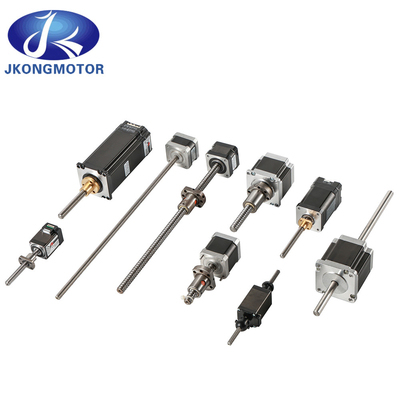 Jkongmotor Çin Fabrikası Nema8 11 14 16 17 23 24 34 3D yazıcı için kurşun vida ile doğrusal adımlı motor