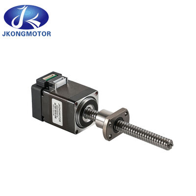 Jkongmotor OEM ODM Özel 2 Fazlı Hibrit Bipolar Nema 8 11 14 17 23 24 34 Kurşun vida ile doğrusal adımlı motor