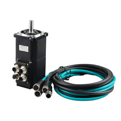 Jkongmotor Su Geçirmez IP65 RS485 CANopen OEM ODM Entegre DC Servo Motor Nema 17 23 24 34 Fırçasız Bldc Servo Motor Entegre Dahili Sürücülerle