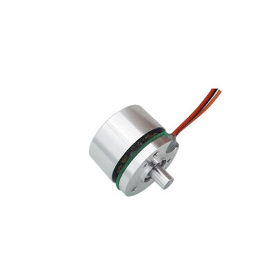 Yüksek tork 3 fazlı 12v 48v yuvarlak Bldc Güçlü Outrunner fırçasız Dc Motor Dış rotor Motor Bldc Dış rotor fırçasız