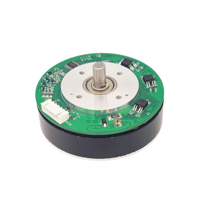 Yüksek tork 3 fazlı 12v 48v yuvarlak Bldc Güçlü Outrunner fırçasız Dc Motor Dış rotor Motor Bldc Dış rotor fırçasız