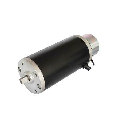 Yüksek Hızlı 63mm Fırça Tipi DC Motor 12V, 24V CNC Makine Motorları 7500rpm 314W