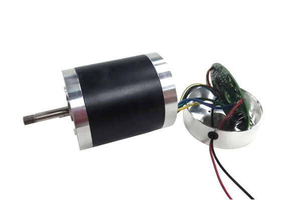 Blower için 80mm Yuvarlak BLDC 0.28Nm 2500rpm Entegre Fırçasız DC Motor