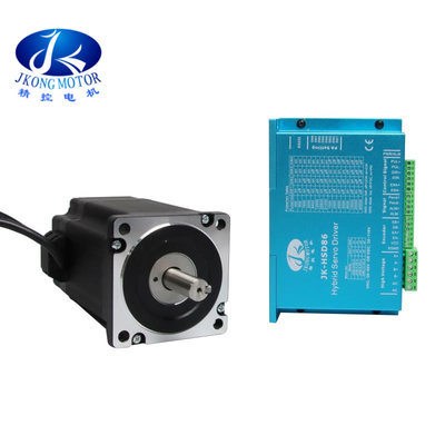 86mm Nema 34 Hibrit Cnc Step Motor 1.8 Derece Adım Açısı