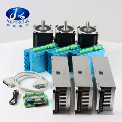 4 Leads 6.0A Cnc Router Servo Motor Kitleri 12Nm Nema 34 Motor
