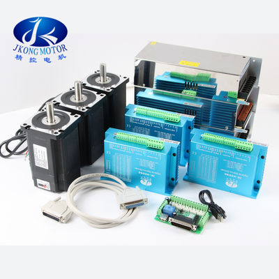 4 Leads 6.0A Cnc Router Servo Motor Kitleri 12Nm Nema 34 Motor