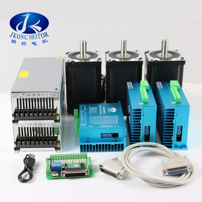 48V 300W Güç Kaynağı ile Nema34 12Nm Cnc Servo Kiti