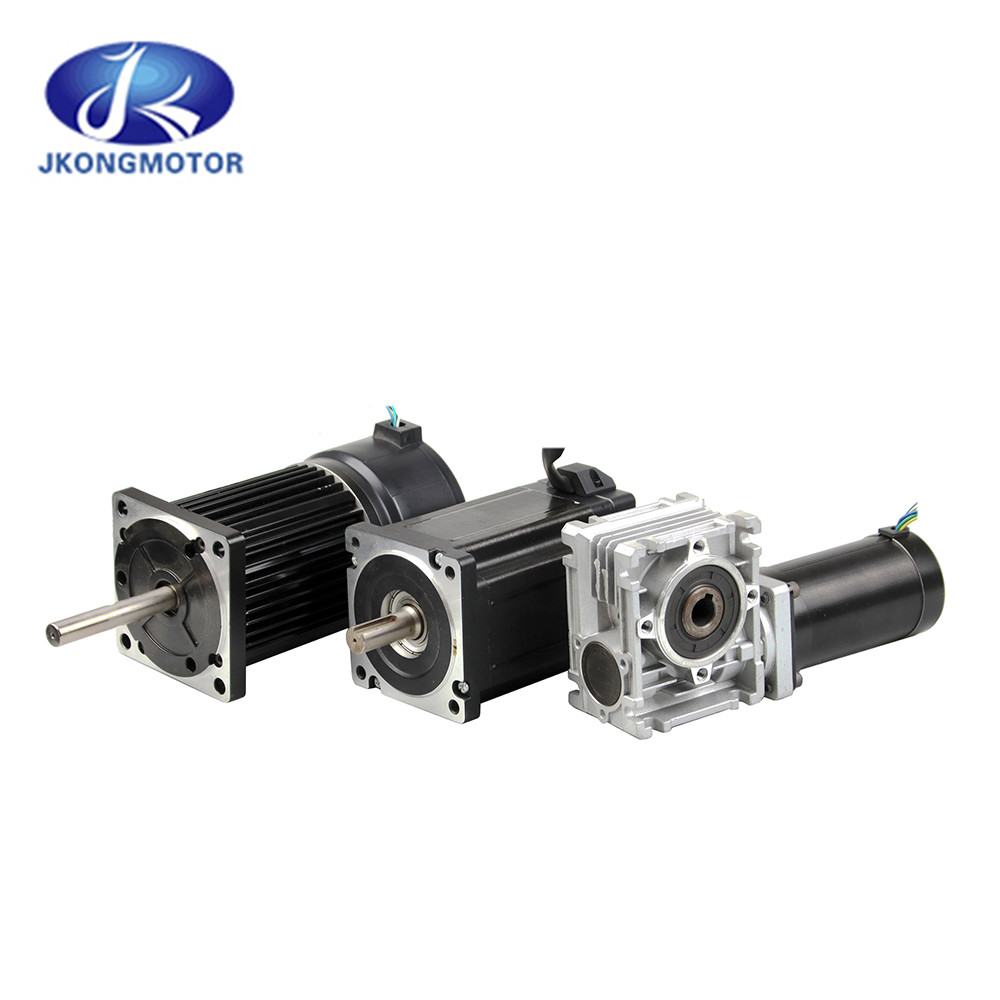 Jkongmotor 12v 24v 36v 48v 72v 110v 310v Özel OEM ODM Bldc Motor Nema 17 23 34 Brushless DC Motor Üreticileri