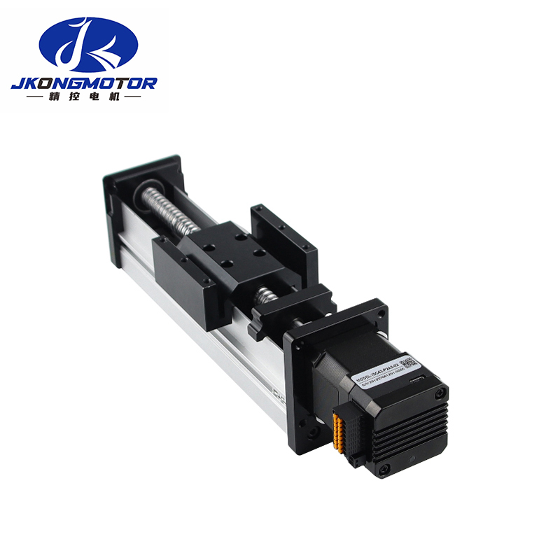 Jkongmotor Nema 17 Kesin Doğrusal Hareket Sistemi Çip Montaj Aktuatörü İçin Entegre Sürücüyle Doğrusal Adımcı Motor