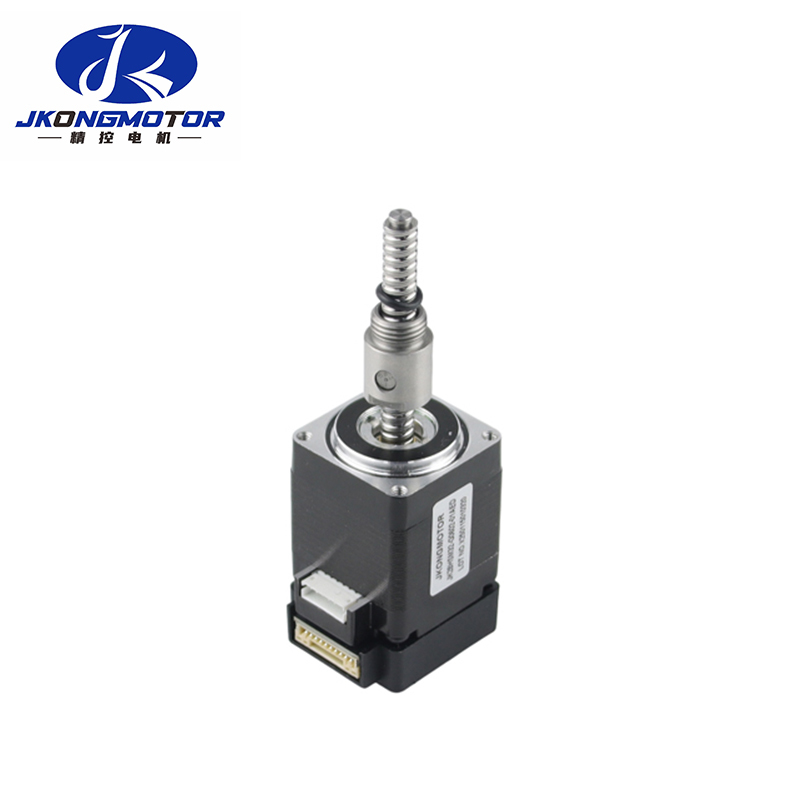 Jkongmotor JKISC28-R2A3 RS485 ModBUS RS485 Laboratuvar Otomasyon Aktuatörü için Entegre Sürücü ile Doğrusal Adımcı Motor