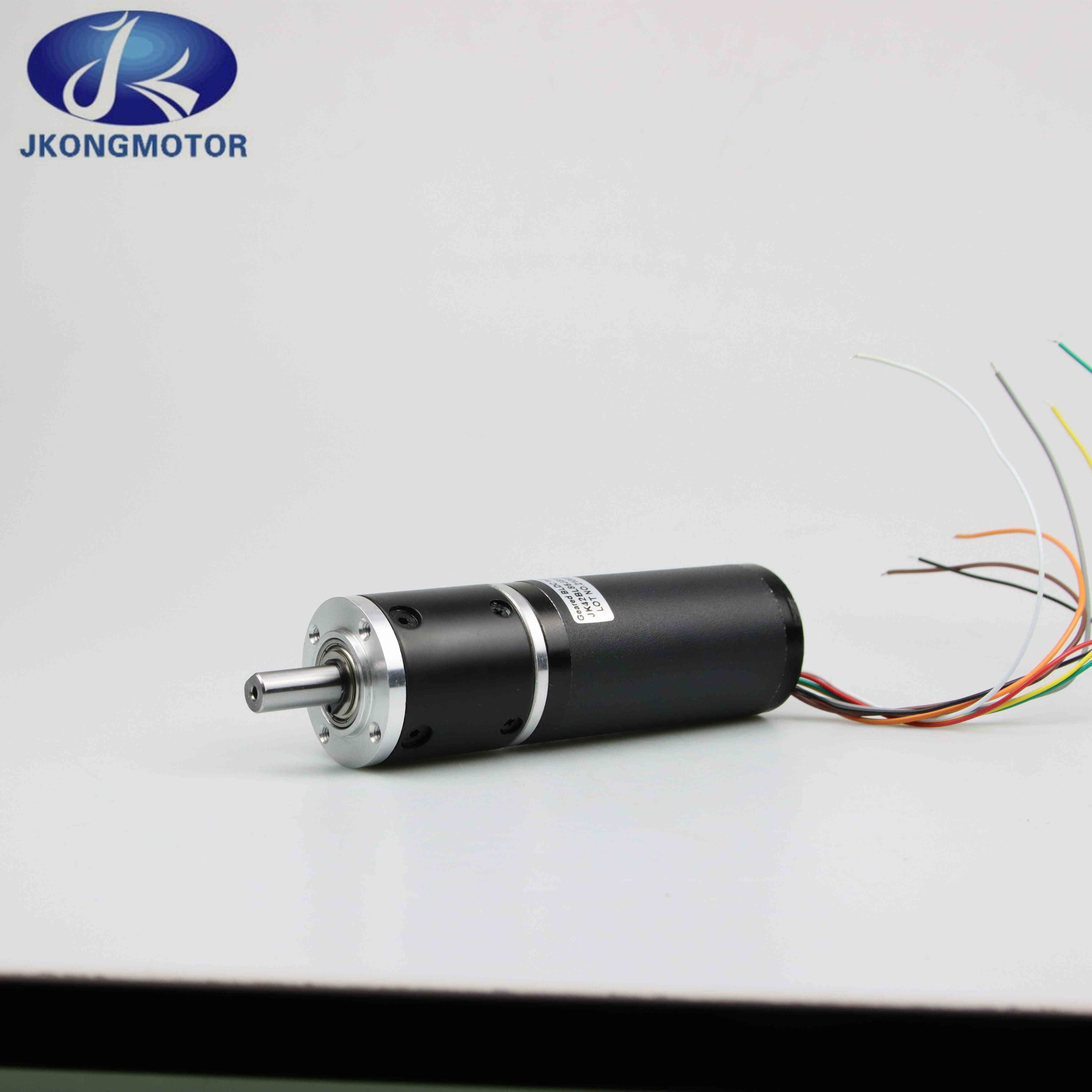 Yüksek Performanslı 24V 4000rpm Nema Bldc Motor Elektronik Olarak Değiştirilmiş