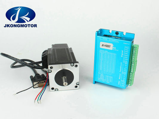 Kapalı döngü step motor 57mm Nema 23 Step Motor, kodlayıcı geri beslemeli 2 Faz 4 Telli step motor kapalı döngü