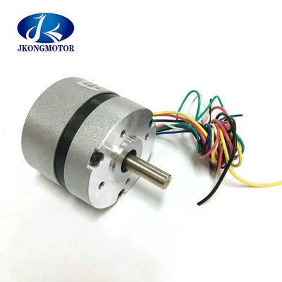 3 Fazlı Dc MotorJK57BLS005 Elektrik Fırçasız Dc Motor 4000 Rpm 36V 23W CE ROHS ile